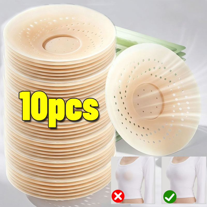 Silicone Bra Adhesive - 2-10 pièces Cache-tétons en silicone invisibles