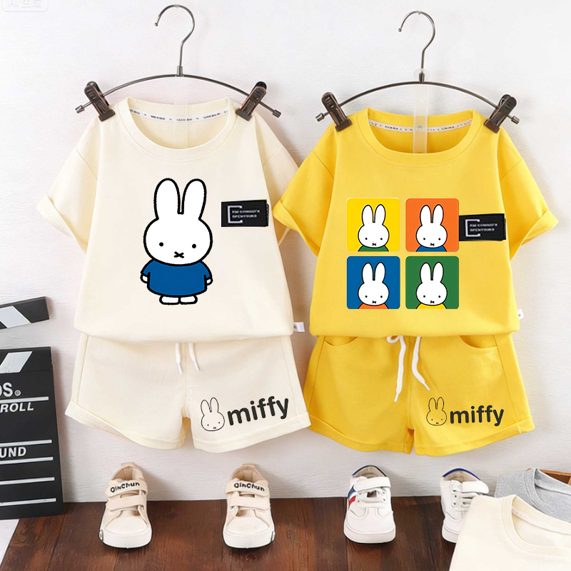 Boyshort Underwear - Ensemble T-shirt et Short en Coton