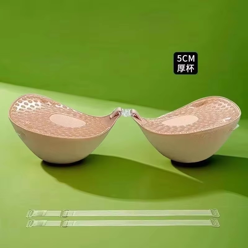 Push Up Bra Padded - Soutien-gorge adhésif respirant de 5cm d'épaisseur,