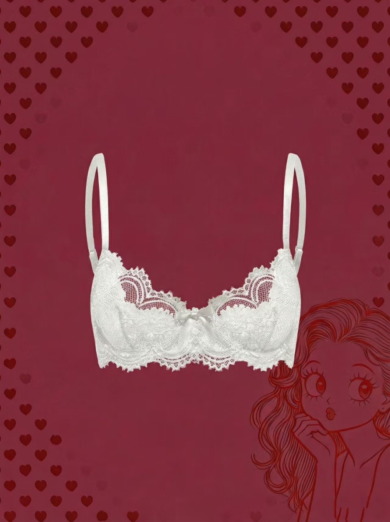 Soutien-gorge sexy en dentelle - Push Up Bra Padded avis et prix